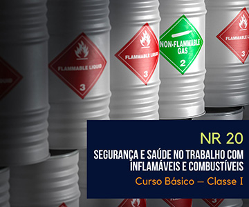 Treinamento Basico Seguranca e Saude no Trabalho com Inflamaveis e Combustiveis NR20